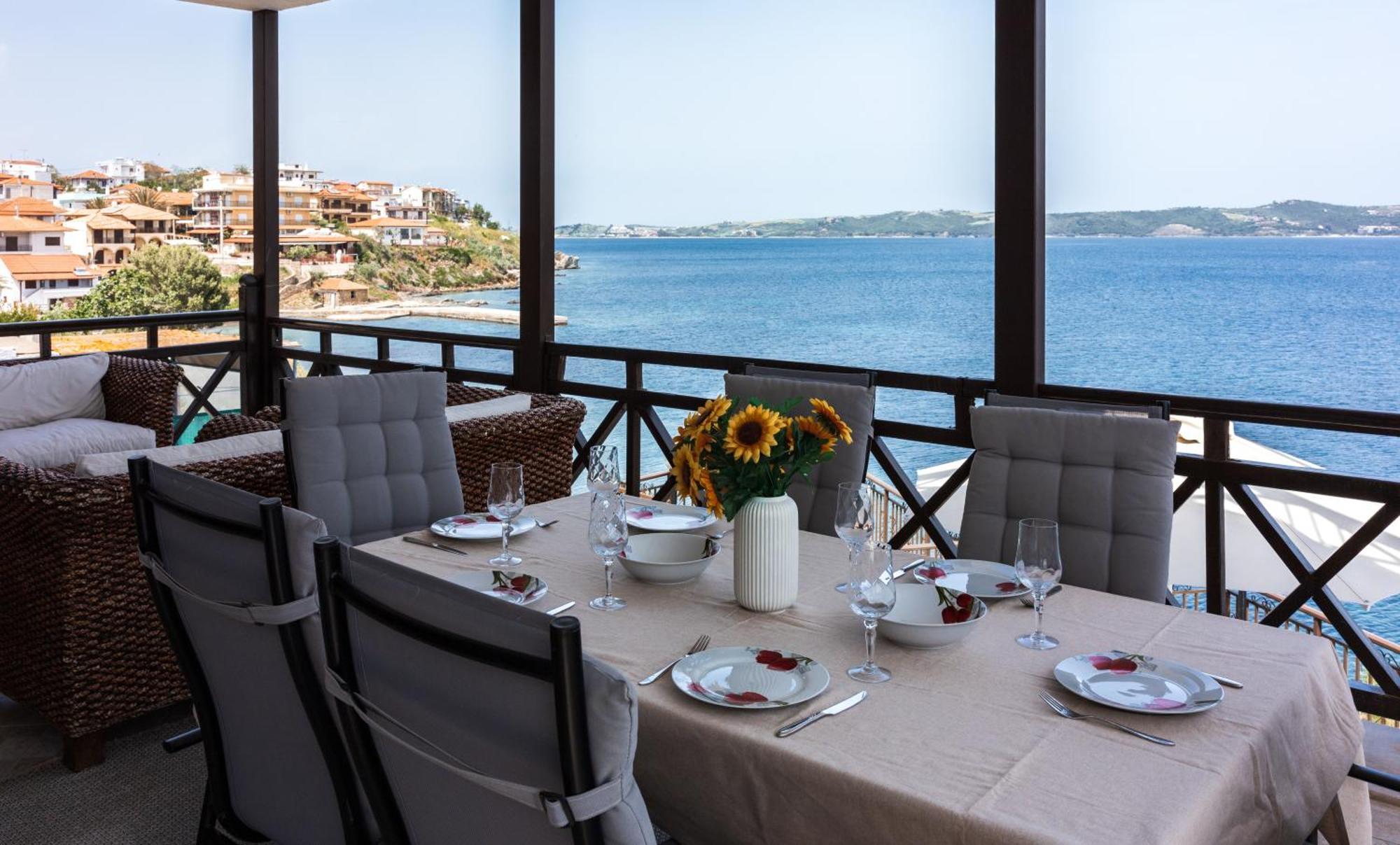 Villa Chara Ammouliani Dış mekan fotoğraf